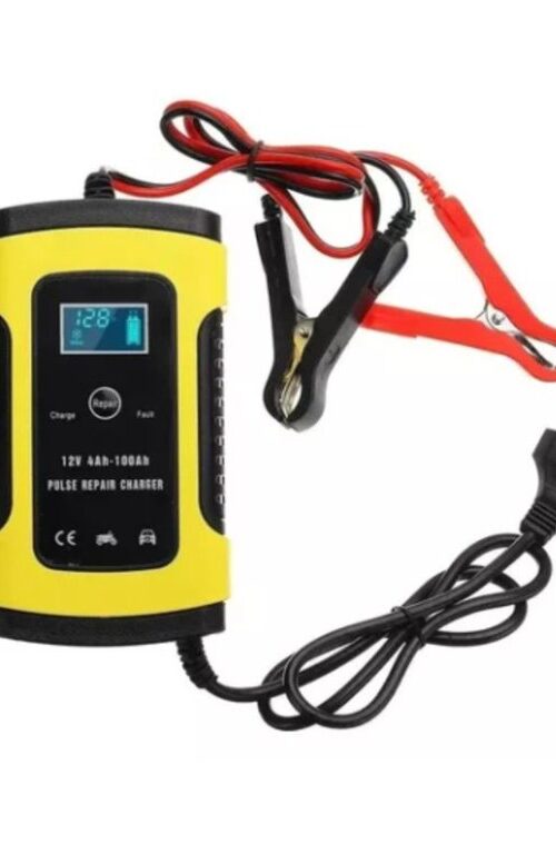 Cargador Auto Inteligente Batería 12v De Auto Portatil