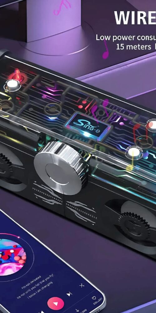 Parlante Bluetooth Con Radio Fm Zqs2228 Negro