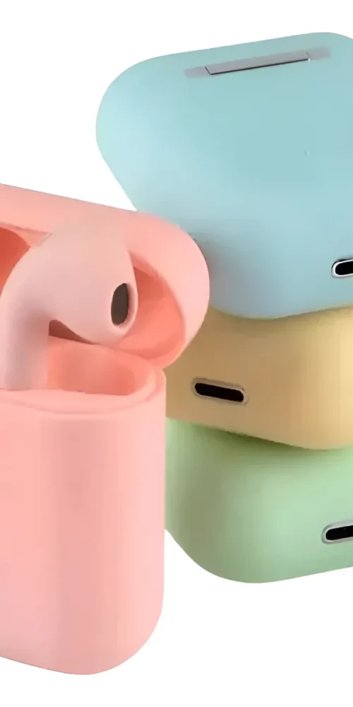 AUDÍFONOS INALÁMBRICOS BLUETOOTH TÁCTIL I12 TWS 4 COLORES