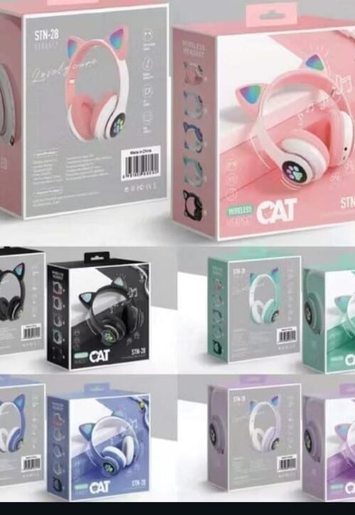 Auriculares gamer vida amor inalámbricos CAT Gaming STN-28