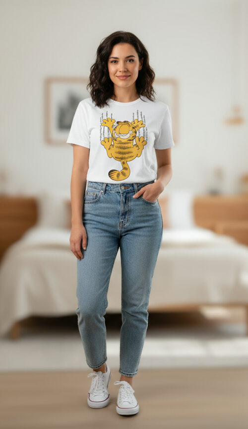 b4a025cf1dd047dfa7dc7b1a065cb94b Polera Estampado Garfield