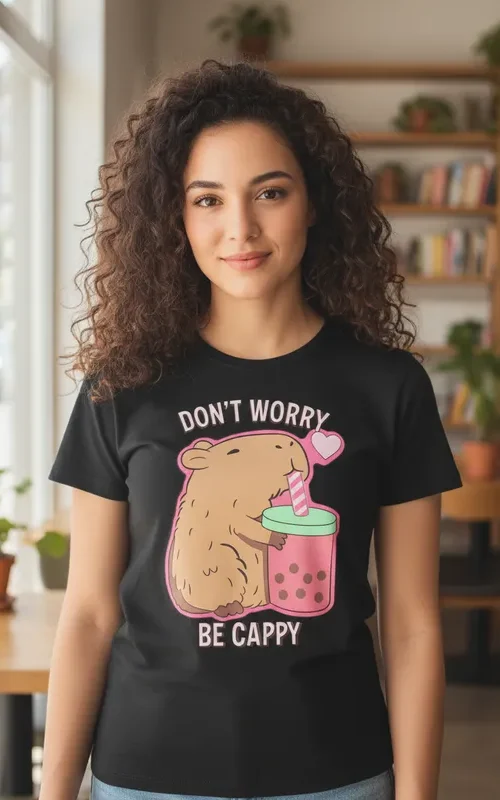 Polera Estampado Capibara