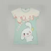 descarga (13) Camisón Pijama Manga Corta Cinnamoroll Color Verde Menta Talla única S a L
