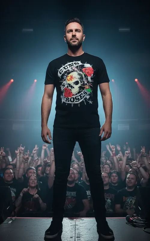 Polera Estampada Guns N' Roses