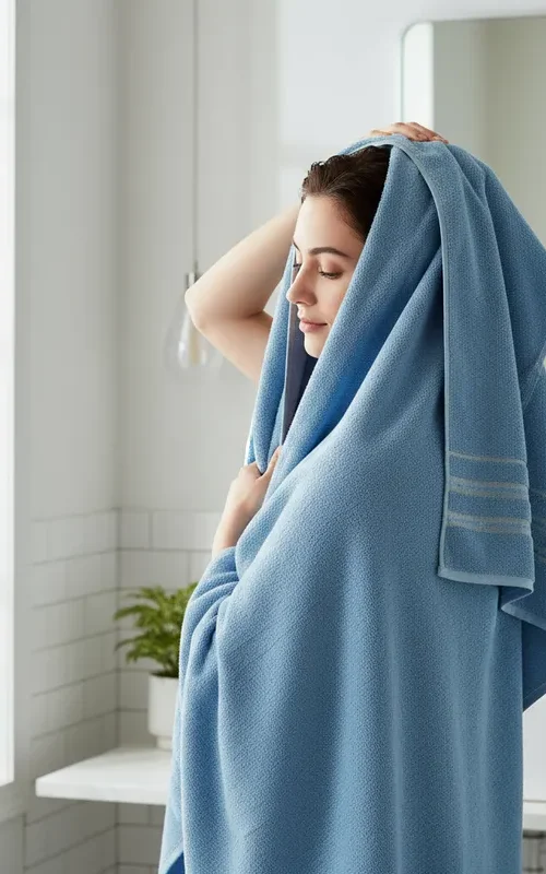 descarga (2) Toalla De Baño Medida 140x70cm Color Celeste