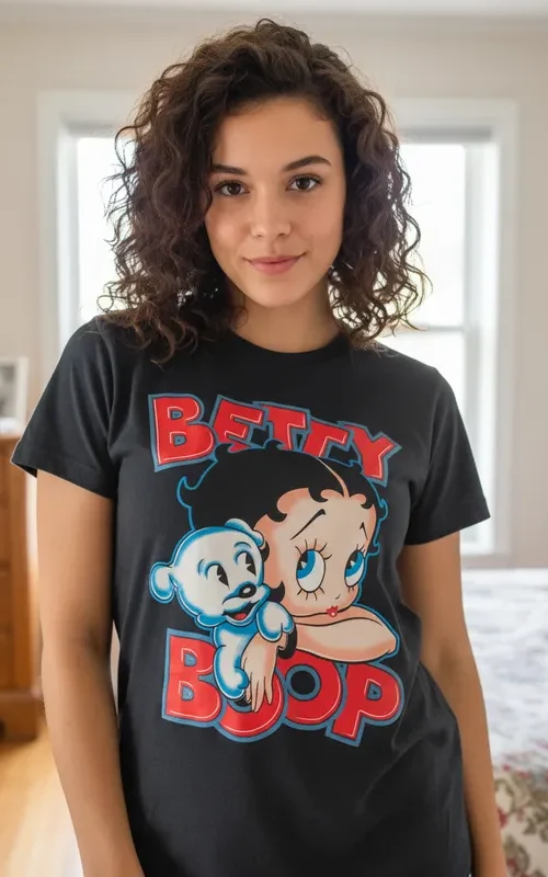 Polera Estampada Betty Boop