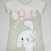 descarga (21) Camisón Pijama Manga Corta Cinnamoroll Color beige claro o crema Talla única S a L