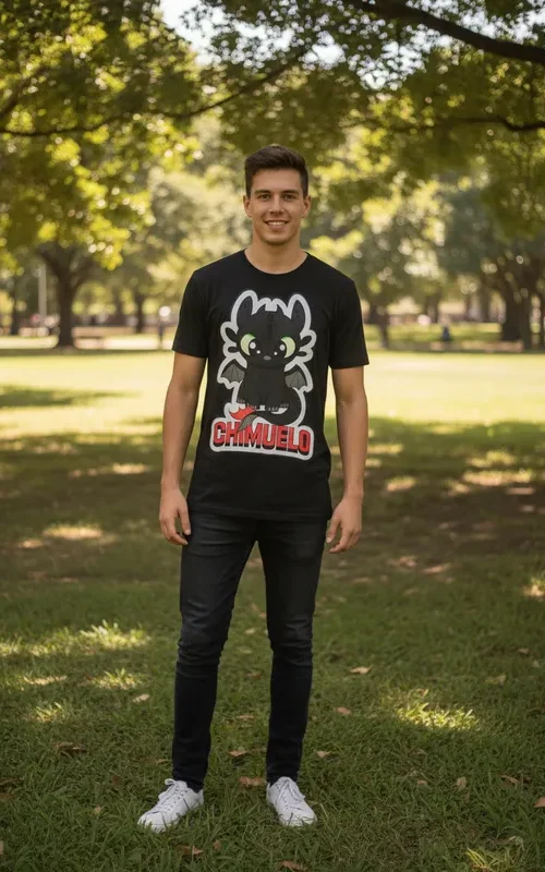 Polera Estampada Chimuelo