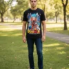Polera Estampada Varios Personajes Dragon Ball Super