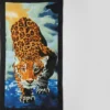 Toalla De Playa Estampada Jaguar Medida 140 x 70