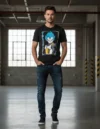 Polera Estampada Vegeta Super Saiyajin Blue