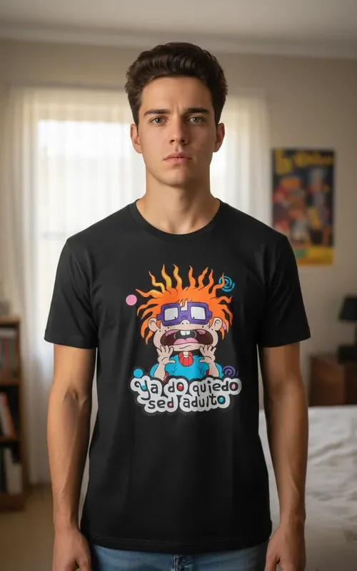 Polera Estampada Carlitos