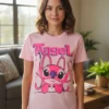 Polera Estampado Angel de Lilo & Stitch