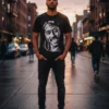 Polera Estampada Tupac Shakur