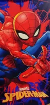 Toalla De Playa Estampada Spider-Man Medida 140 x 70