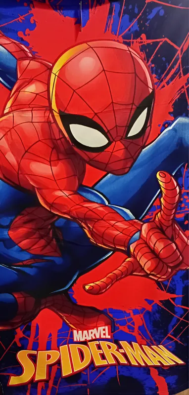 Toalla De Playa Estampada Spider-Man Medida 140 x 70