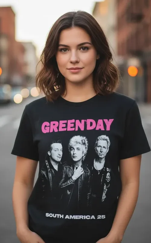 descarga (82) Polera Estampada Green Day