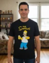 Polera Estampado Homer Simpson