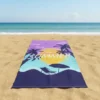Toalla De Playa Estampada