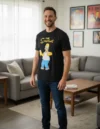 Polera Estampado Homer Simpson