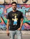 Polera Estampado Homer Simpson