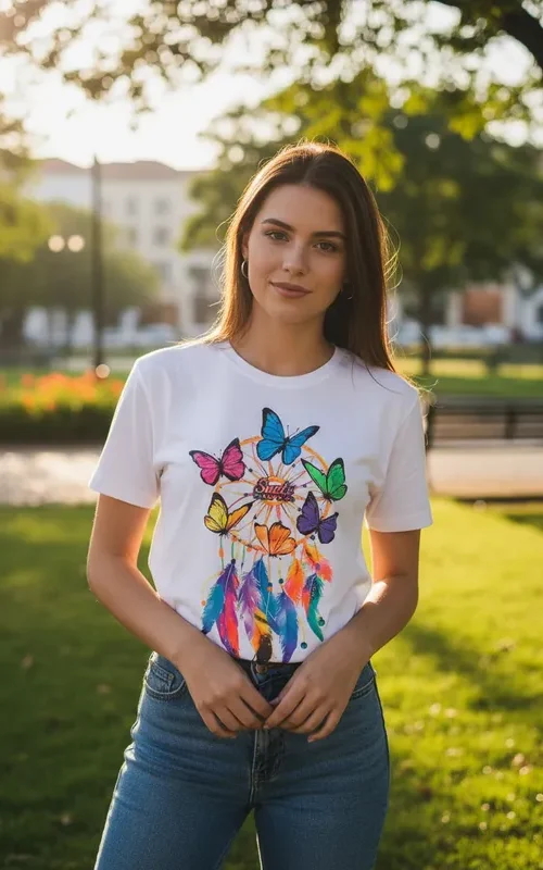 Polera Estampada Atrapasueños