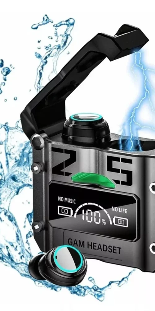 AUDÍFONOS GAMER HEADSET DEPORTIVOS M25 5.3 CANCELACIÓN RUIDO BLUETOOTH 5.2