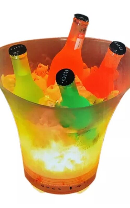 w=800,h=800,fit=pad Cubitera Hielera Con Luz Led Parlante Bluetooth 5l Fiesta