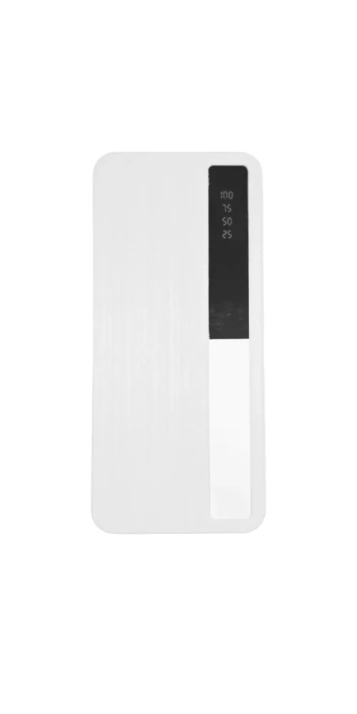 Batería Emergencia Power Bank 20.000 MHZ 3 Puertos Blanco