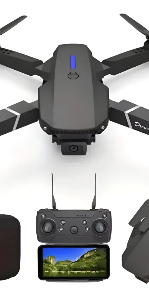 DRON E88 CON DOBLE CAMARA HD
