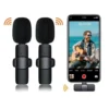 Micrófono Inalámbrico Doble Tipo C K8