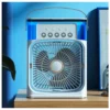 Mini Ventilador Enfriador De Aire Con Aroma Luces Led Usb
